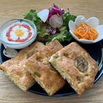 Moricafe brunch&coffee - バナナブレッドブランチ ¥850
