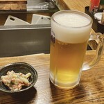 夢屋 - 生ビールとお通し