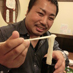 酒讃家 - 季節外れの流しソーメンは、イカが？・・・ファミマのソーメンですケド・・・(@￣ρ￣@)