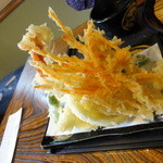 鬼うどん 金勝 - 野菜の天ぷら