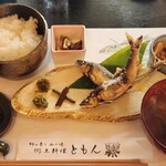 郷土料理ともん - 鮎の塩焼き定食
