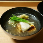 しのはら - 鼈と近江軍鶏のお椀