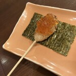 魚串さくらさく立川 - イクラの炙り飯