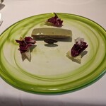 レストラン コバヤシ - 北海道産秋刀魚のマリネ、アボカドとリンゴのパートのせ イチジクと肝のピュレ添え