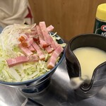 東京江戸もんじゃ こげお - カルボナーラもんじゃ