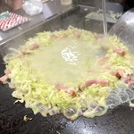 東京江戸もんじゃ こげお - カルボナーラもんじゃ