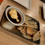 朝挽き鳥専門 萬拾屋 - エイヒレが一番に来た