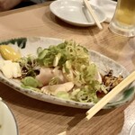 朝挽き鳥専門 萬拾屋 - タタキが〜！　もちろん手をつけず。