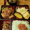 昭和ホルモンなか屋 - 豚唐揚げ定食＋明太子乗せ。810＋180。