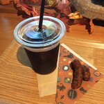 レイヤーカフェ - コーヒーはかりんとう付き