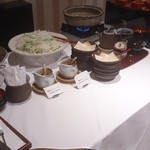 こちらもブッフェスタイル