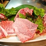 焼肉 しゃ楽 - 五種盛り