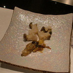 鉄板焼 銀座 ほたる - アワビはもう少し量が欲しかった