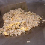 鉄板焼 銀座 ほたる - ジャコ入りガーリックライス