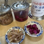 Tempura Nanaya - 卓上に常備されてる２品
                      常識範囲で取り分ける