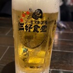 三好食堂 - 生ビールはホンマ物でした♪