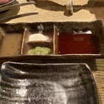 Yakiniku Horumon Ryuunosu - 肉用調味料たち