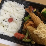 くいすけ - 魚フライとえびフライ弁当