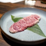 北新地 焼肉 はま正 - 黒毛和牛ロース