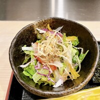 北新地 君しま - じゃこのカリカリサラダ