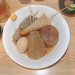 静岡おでん 酔ごころ - おでん盛り合わせ