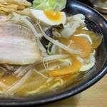 松江麺食堂 昭和軒 - 『ドカ野菜の味噌らーめん』アップ