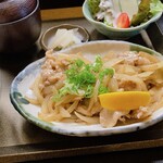 Wanguri - 豚塩ダレ炒め定食