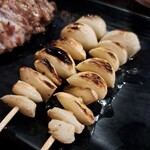 Teepee - 串焼きにんにく260円x2本