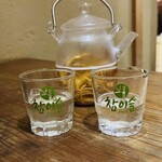 Kammi I Chi Pakutei - 食前酒　自家製高麗人参酒