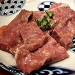 焼肉 スタミナ苑 - にんにくハツ