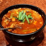 焼肉 スタミナ苑 - テグタンスープ