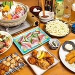 Uo katsu - 宴会鍋コース