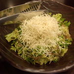 地の酒　しん - 手作り豆腐とカリカリポテトのサラダ