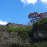 ラムネ温泉館 - 岡城跡　私は本日腰痛の為、駐車場から