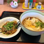 凡蔵 - うどんとぼっかけがセパレートされてます。