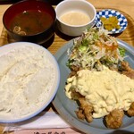 津田屋食堂 - チキン南蛮定食