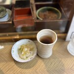 暫 - 〆の温かいほうじ茶