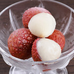 frozen lychee