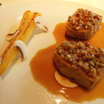 キュイジーヌ[s] ミッシェル・トロワグロ - 仔牛もも肉のフィナンシエール風②