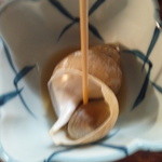 晩杯屋 - バイ貝150円