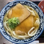 勝庄 - きつねうどん　アップ