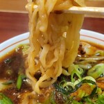 超多加水純手打ち麺 仁しむら - 極太麺