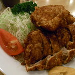 とんかつ とんき - ヒレかつ定食に串カツ一本乗せの常連メニュー