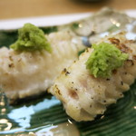すし 浅尾 - 穴子白焼き　山葵添え