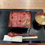 肉屋 黒川 - ステーキ重¥1,800