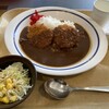 カレー香房 - カツカレー　ミニサラダ付き¥1,200