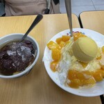 西門町三兄妹雪花冰專門店 - 豆花とマンゴーかき氷