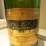 レストラン コバヤシ - L'ALLIANCE VIN MOUSSEUX BRUT