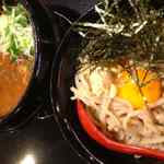 ⑤月見カリーつけめん