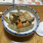 さわらび - 料理写真:お通し（煮物）